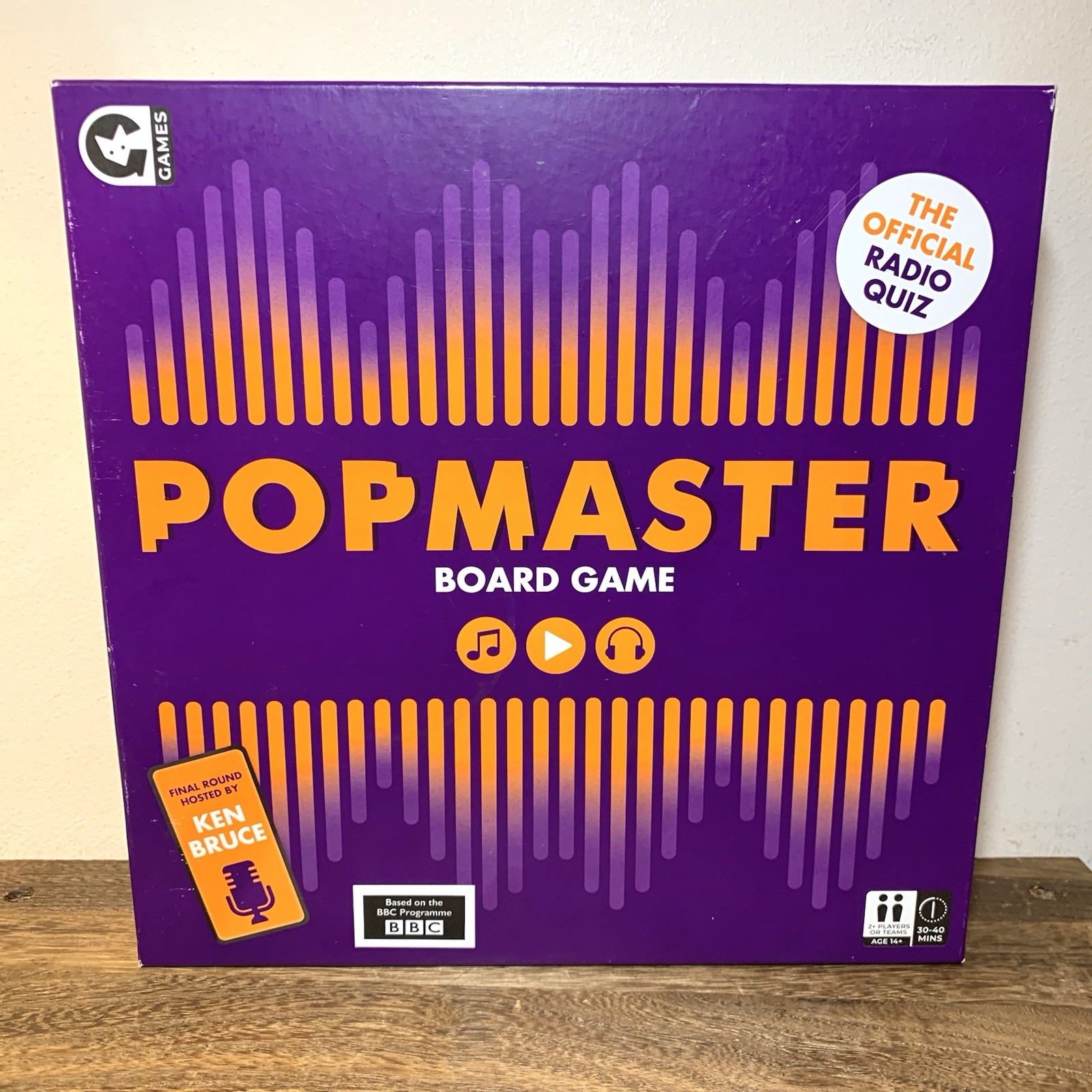 Popmaster Board Game The Official BBC Radio Quiz New Opened