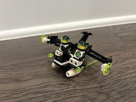 Vintage Lego Space Blacktron 2 (1479) Two-Pilot Craft - Rare - Missing 1 piece 