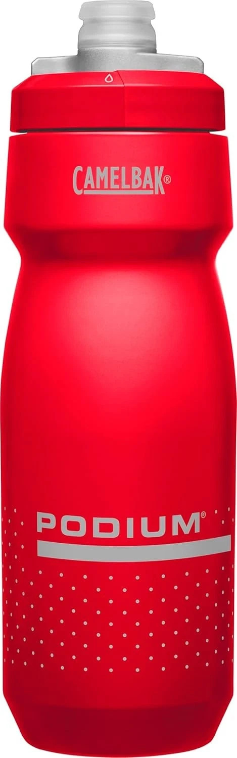 NEW CamelBak Podium 24oz Red Bike Water Bottle Squeeze Sport