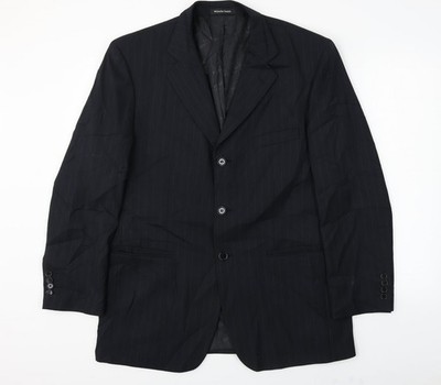 Willerby Smith Regular Anzugjacke Herren UK Größe 40 schwarz