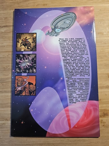 Star Trek Voyager Elite Force Trade Paperback TPB Activision Raven Game - Picture 2 of 3