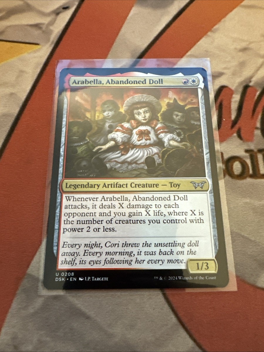 [MTG]Arabella, Abandoned Doll アーティストプルーフ Arabella, Abandoned Doll | Magic: the Gathering MTG Cards