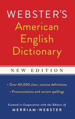 Webster's American English Dictionary, New Edition Mass Market Pa