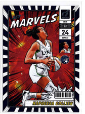 Napheesa Collier 2025 Panini Donruss #22 Net Marvels Insert Minnesota Lynx
