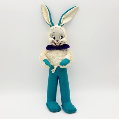 Vintage 40 s Warner Bros Cartoons Inc Bugs Bunny Stuffed Toy 18 
