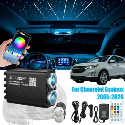 Fiber Optic Starlight Headliner Light for Chevrolet Equinox Starry Sky Interior