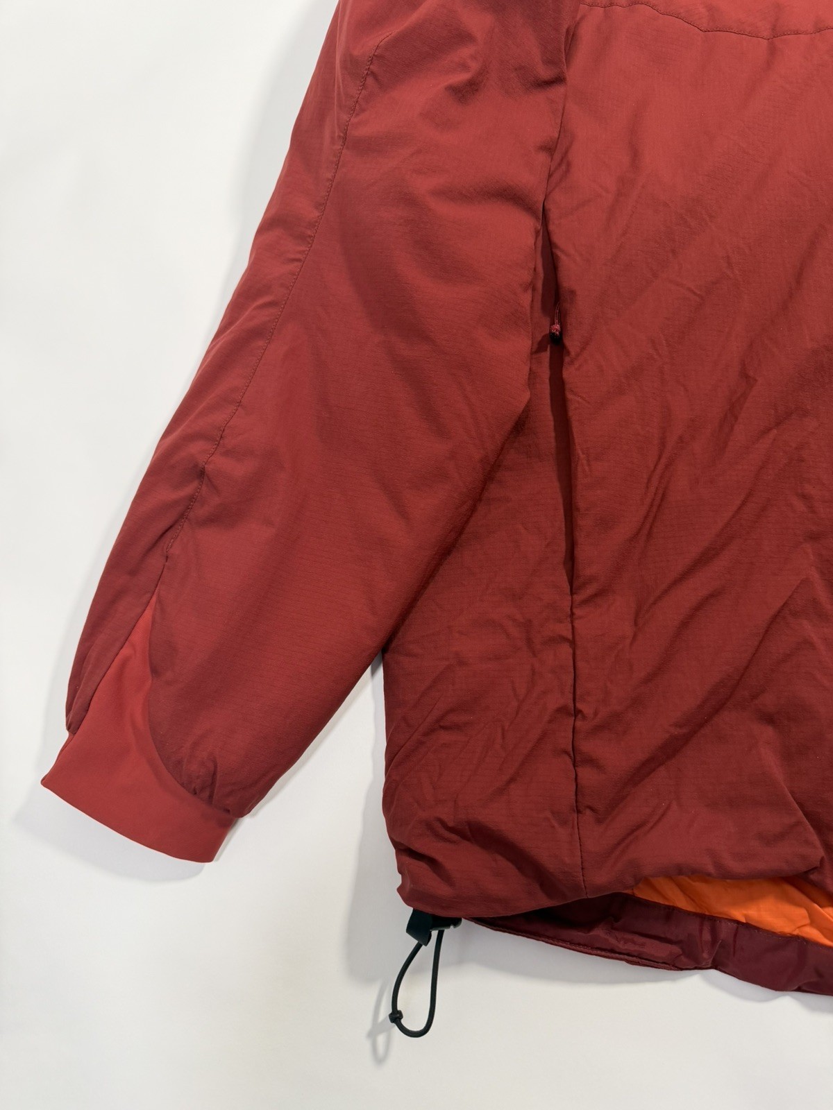 Arcteryx Atom LT Hoody Rare Color Maroon Orange XL image 5