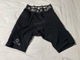 Mens ELITE SPORT goalkeeper goalie soccer padded compression shorts M md Med