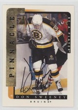 1996-97 Pinnacle Be A Player Auto Don Sweeney #97 Auto 2d8