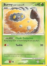 Burmy Sandy Cloak Common Arceus 57/99 LP on eBay