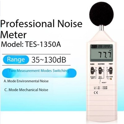 Noise Meter Decibel Measuring Instrument Noise Testing Sound Level Meter