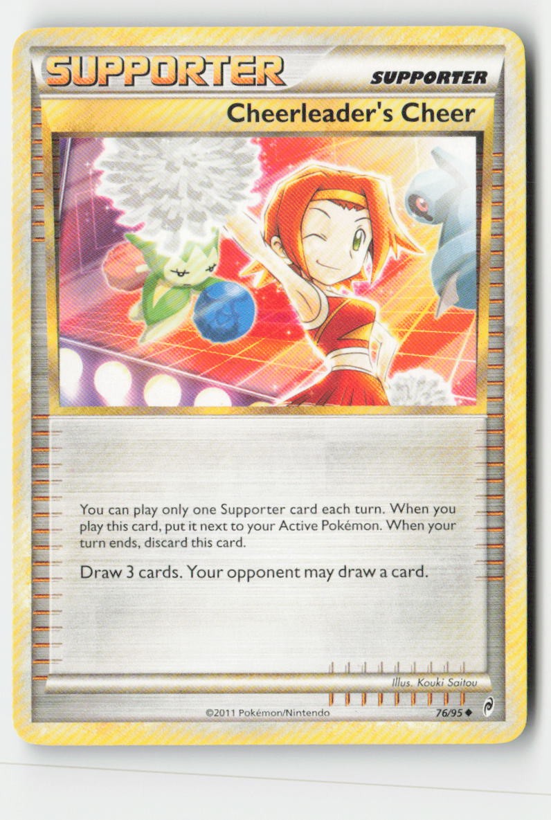 Cheerleader's Cheer 76/95 Uncommon Call of Legends Pokemon Near Mint