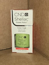 CND Shellac UV Gel Polish 0.25 oz NIB Limeade
