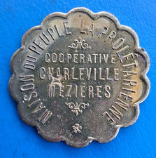 08 Ardennes Charleville-Mézières maison du peuple 1 franc VALEUR INEDITE SUPERBE