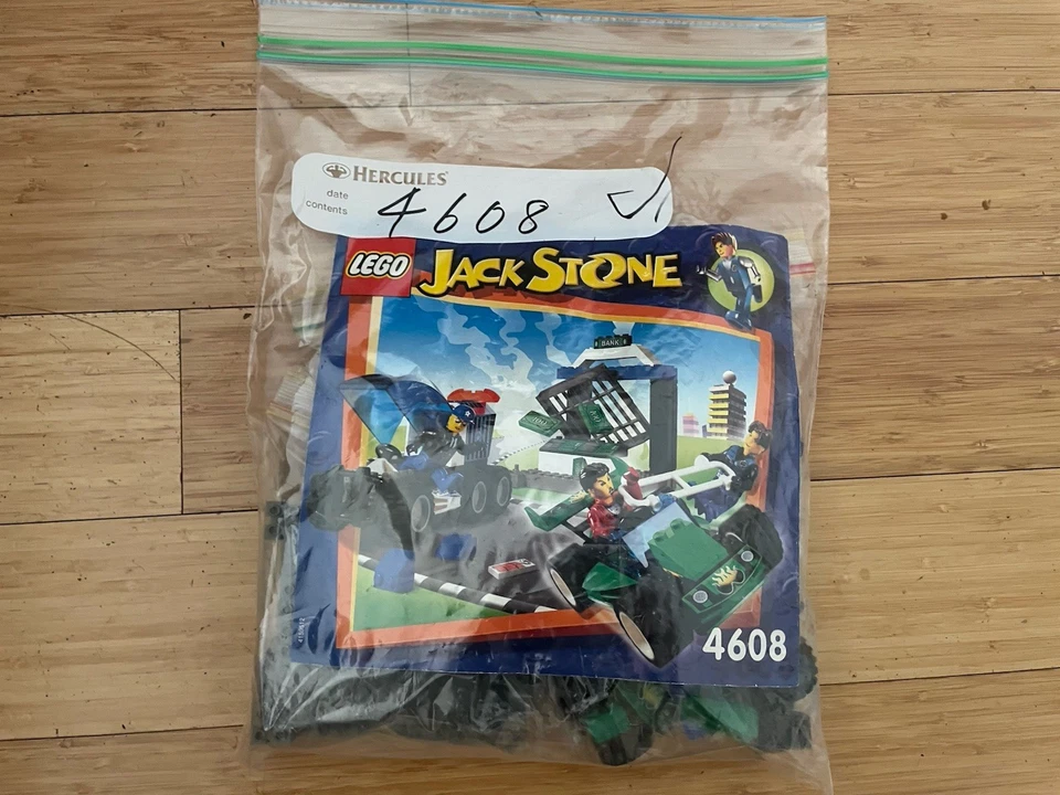 LEGO Jack Stone: Bank Breakout (4608) complete, with instructions and box, 4605 - image 2 of 4