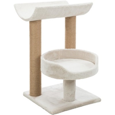 Trixie Isaba Scratching Post â   Cat Tower with Jute Posts, Hammock, Condo &