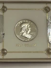 1963 Franklin Half Dollar Cameo. Rare Coin Galleries. 90% Silver