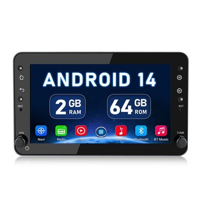 64GB Autoradio Android 14 Carplay GPS Für Alfa Romeo 159 Sportwagen Brera Spider