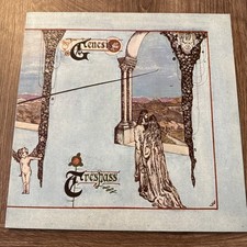 GENESIS 1972 TRESPASS - VINILE 33 GIRI - PRIMA STAMPA ITALIANA 1972 - ORIGINALE 