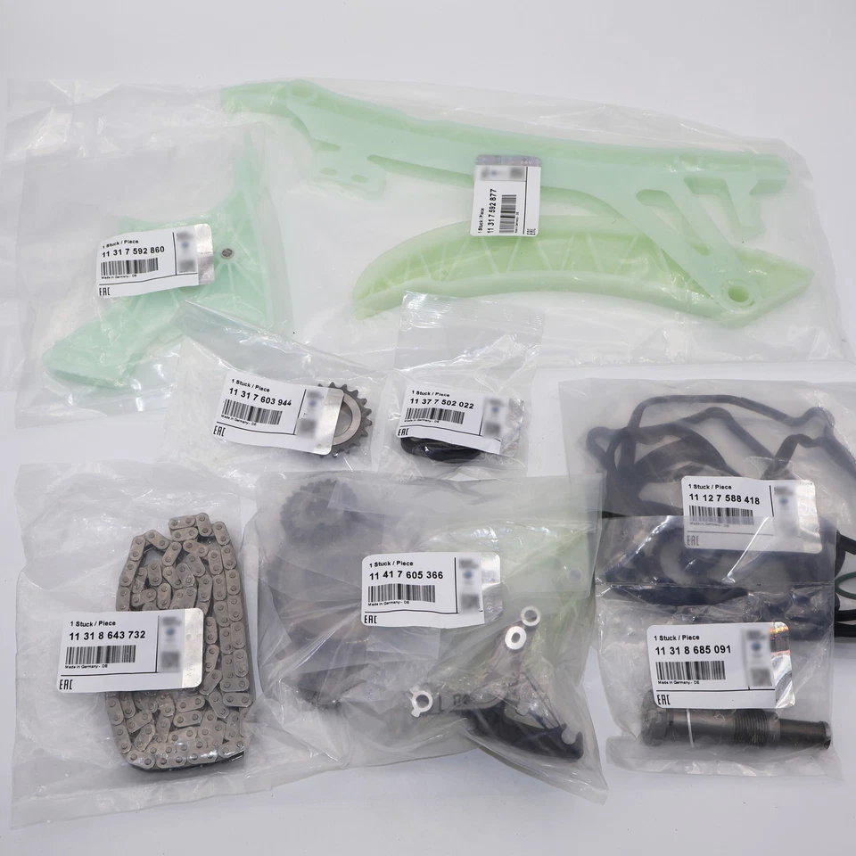 NEW Timing Chain Kit & Oil Pump Drive Chain set For BMW N20 N26 2.0L F10 F22 F30 Foto 2 de 4