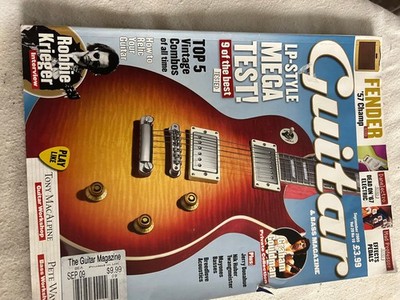 Guitar Magazine Sep 2009 Vol 20 No 10 LP-Style Mega Test Fender 57 Champ