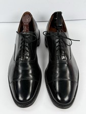 Allen Edmonds Park Avenue black cap toe oxford 12 AA