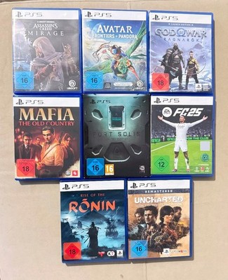 Sony Playstation 5 PS5 Spiele Bundle | 8x Spiele | GETESTET | GUTE TITEL