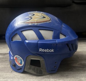 Men’s Adult Rbk Reebok Blue Hockey Helmet Large Used