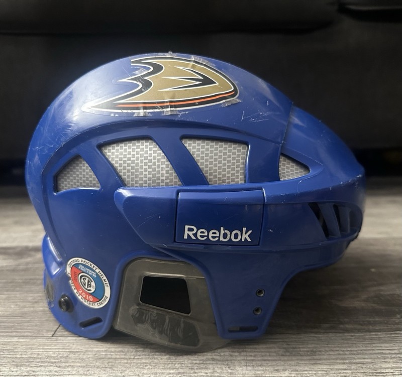 Men’s Adult Rbk Reebok Blue Hockey Helmet Large Used
