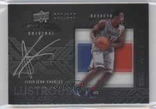 2013 Upper Deck Black Lustrous Rookie Signatures /199 Livio Jean-Charles #64 1b0