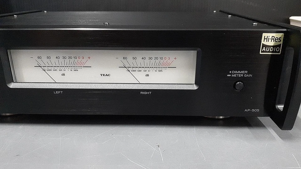 TEAC AP-505 STEREO POWER AMPLIFIER Free Shipping From Japan - Image 3 of 4
