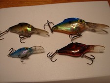 Leurre Vintage Rapala Shad Rap SR-7 Pearl White - Balsa Profond, Pêche En Eau Douce