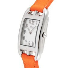 HERMES Cape Cod CC1.210 Watches Stainless Steel Free Shipping with Box 9