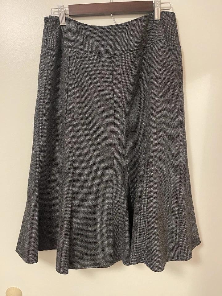 Dressbarn темно-коричневый колена Gored юбка женщин 16 подержанный EUC - Изображение 4 из 4