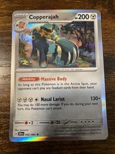 Pokemon Shrouded Fable Copperajah Holo Rare Card 042/064 NM