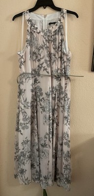 Tommy Hilfiger Woman s, Midi Dress  Floral, Sleeveless Size 14