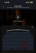 The Odyssey IMAX 70mm Tickets, AMC Lincoln Square NYC, Sunday Aug 16th at 2am