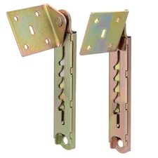 1 Pair 5 Gear Sofa Bed Headrest Adjustable Angle Mechanism Hinge