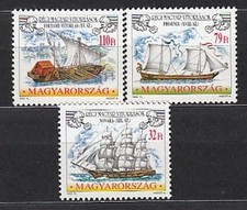 Hungary - Mail 1999 Yvert 3654/6 ** MNH Sailboats