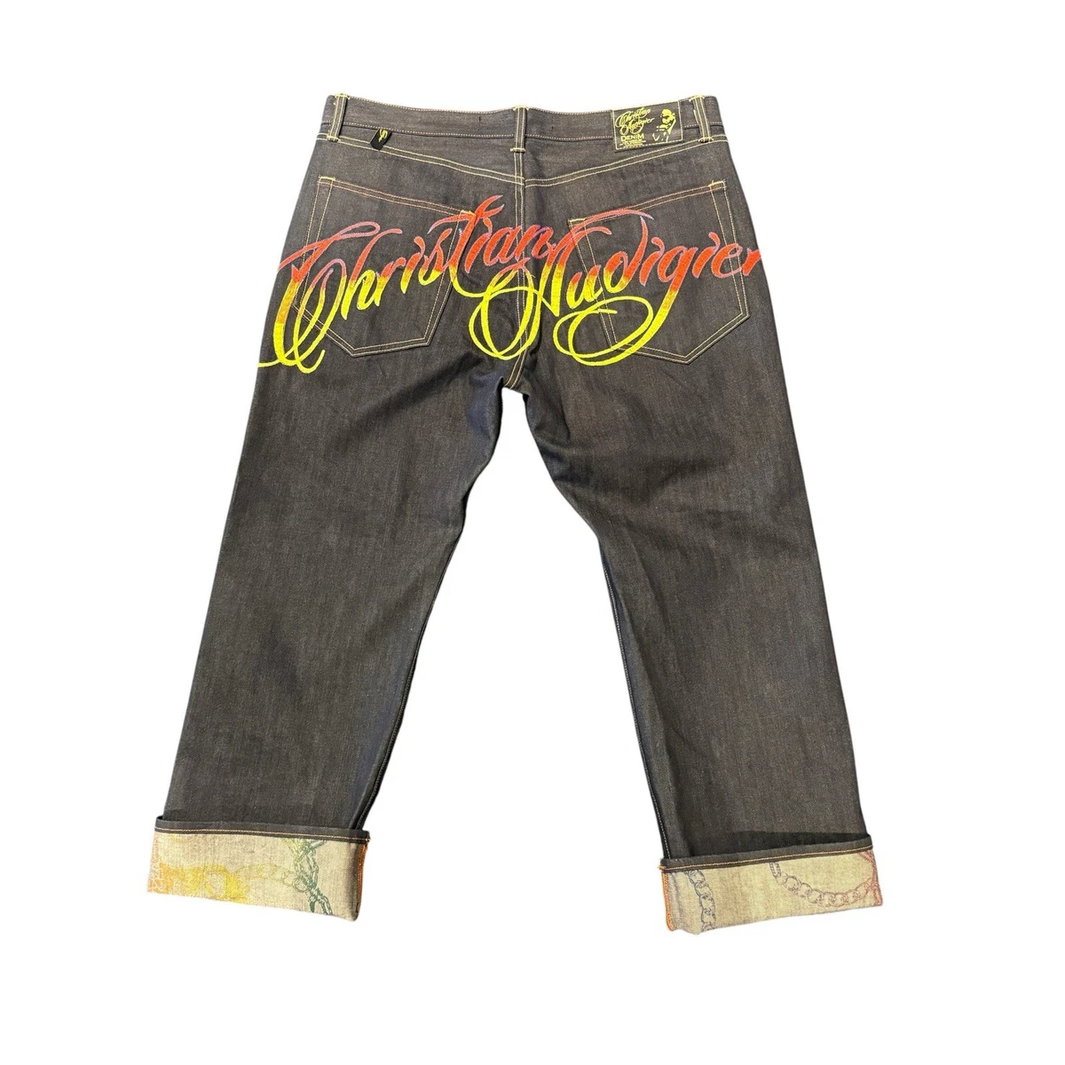 Christian Audigier Cotton Jeans for Men for sale | eBay