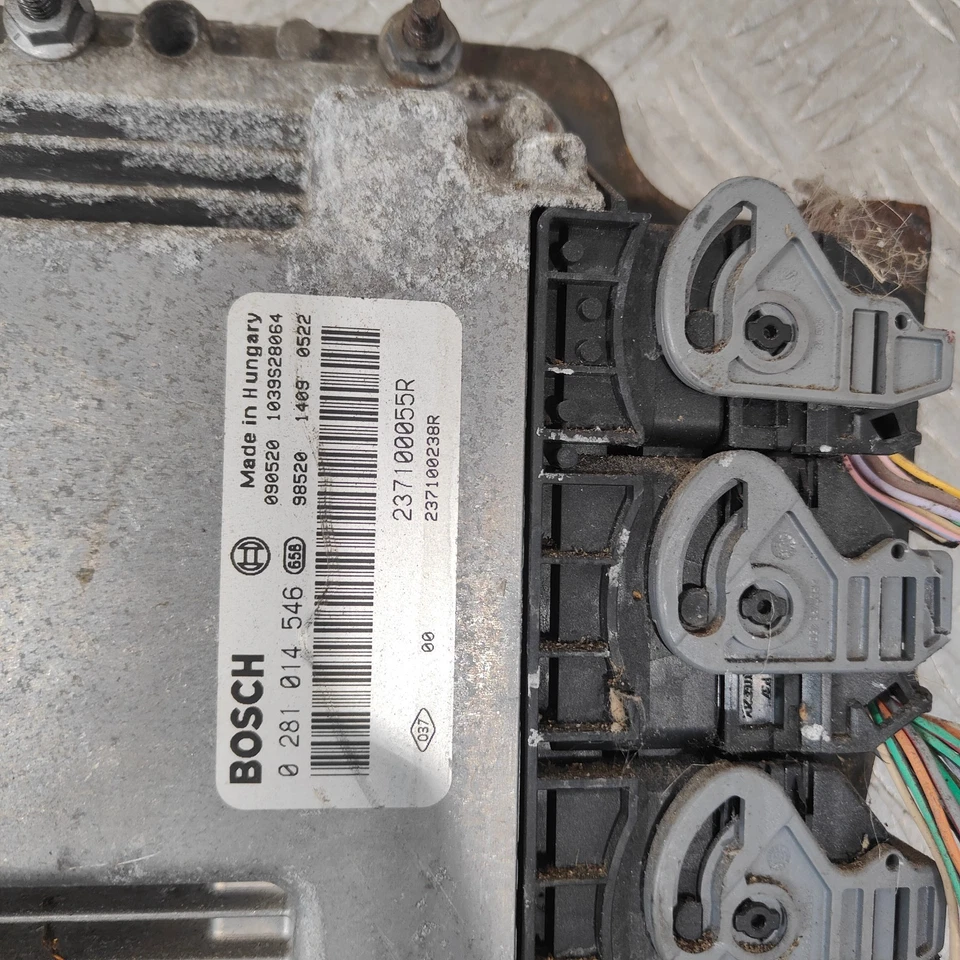 Renault Megane 2010 unidad de control del motor 1,9 237100055R #1 Foto 2 de 3