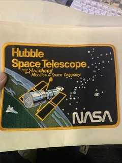 NASA HUBBLE SPACE TELESCOPE LOCKHEED MISSILE SPACE COMPANY INC. 6x8 inch Patch