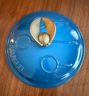 Le Creuset LID ONLY Marseille Blue Quidditch Harry Potter Collection Fits 2.75Qt