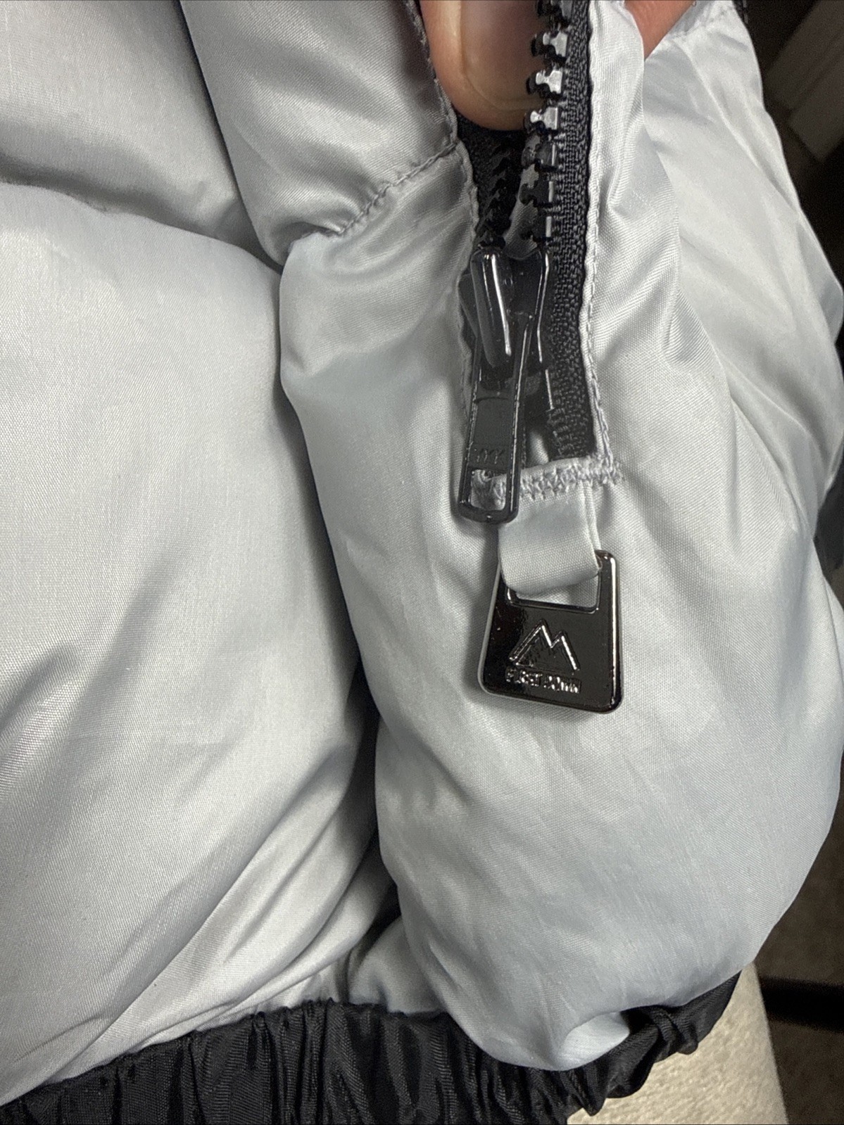 First Down Sub Zero Down Puffer Small Jacket Blac… - image 11