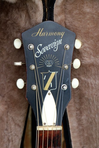(Players Club Only!) Harmony Sovereign H55 Electro c. 1960's + Pro Setup + Case