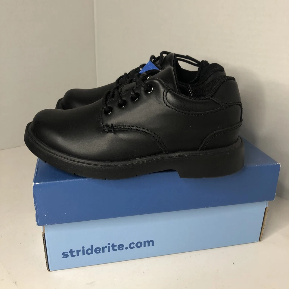 Vestido escolar Stride Rite Boys Sr Murphy zapato talla 10,5 plantillas de espuma viscoelástica Foto 2 de 4