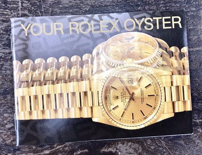 ROLEX OYSTER 1992 Booklet Daytona Explorer Submariner Sea-Dweller Gold Steel /