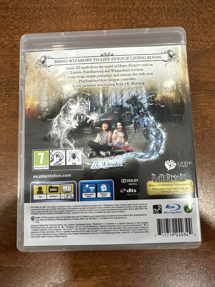 Book of Spells (Harry Potter) - Sony Playstation 3 PS3 - Pre-Owned