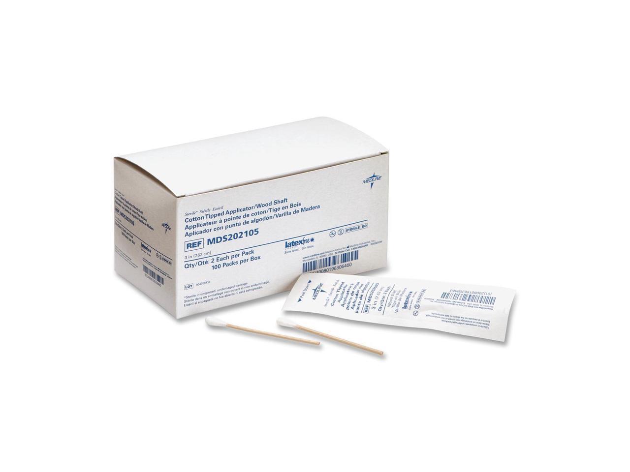 Аппликатор с хлопковым наконечником Medline 3
