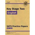 KS2 English SATS Practice Papers: Pack 3 (Updated for the 2017 Tests and Beyond) by CGP Books (Paperback, 2016)